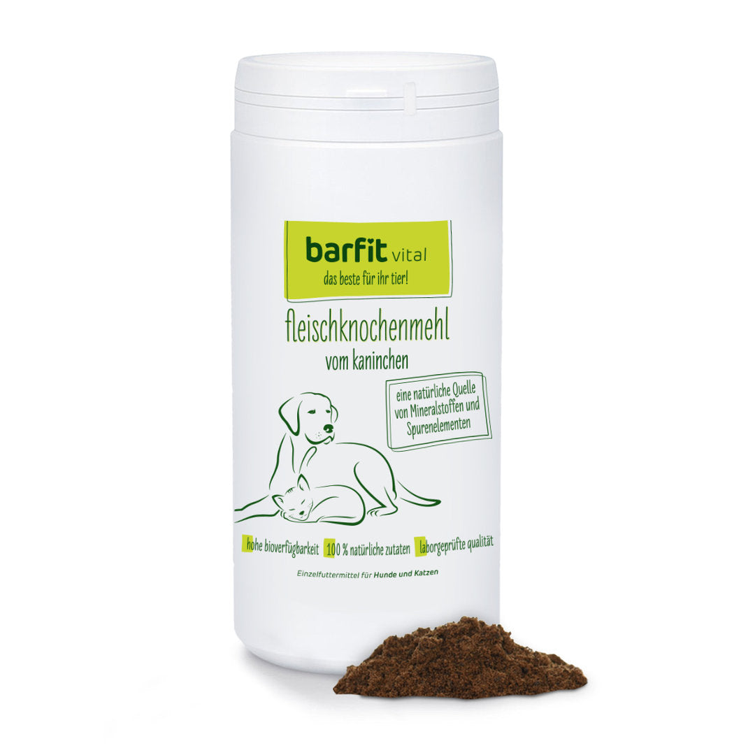 Meat Bone Meal Rabbit 800g for dogs and cats